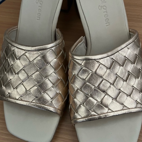 Paul Green Tisha Heel in Rosato Nappa Metallic Size UK 7.5 US 10 - Picture 6 of 6